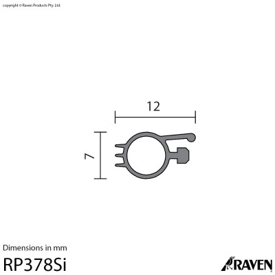 RP378Si Silicon Rubber (SE)